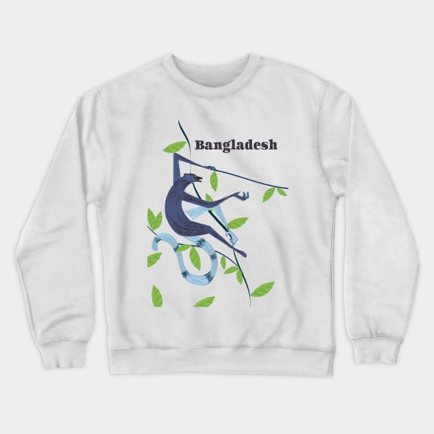 Bangladesh Crewneck Sweatshirt by nickemporium1